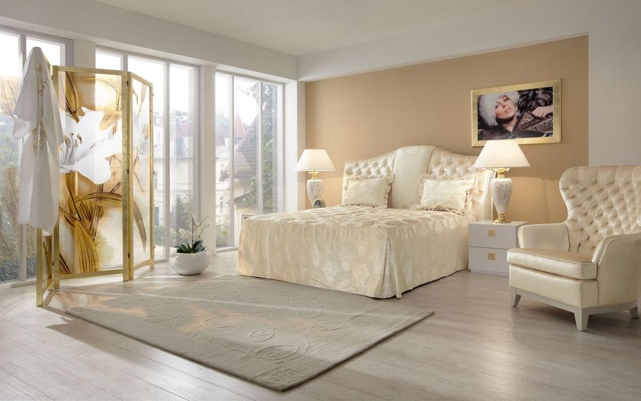 Интерьер в кремовых тонах