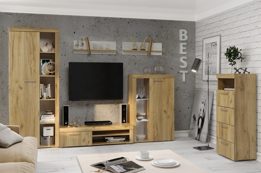 Стенка Loft (лофт) BRW