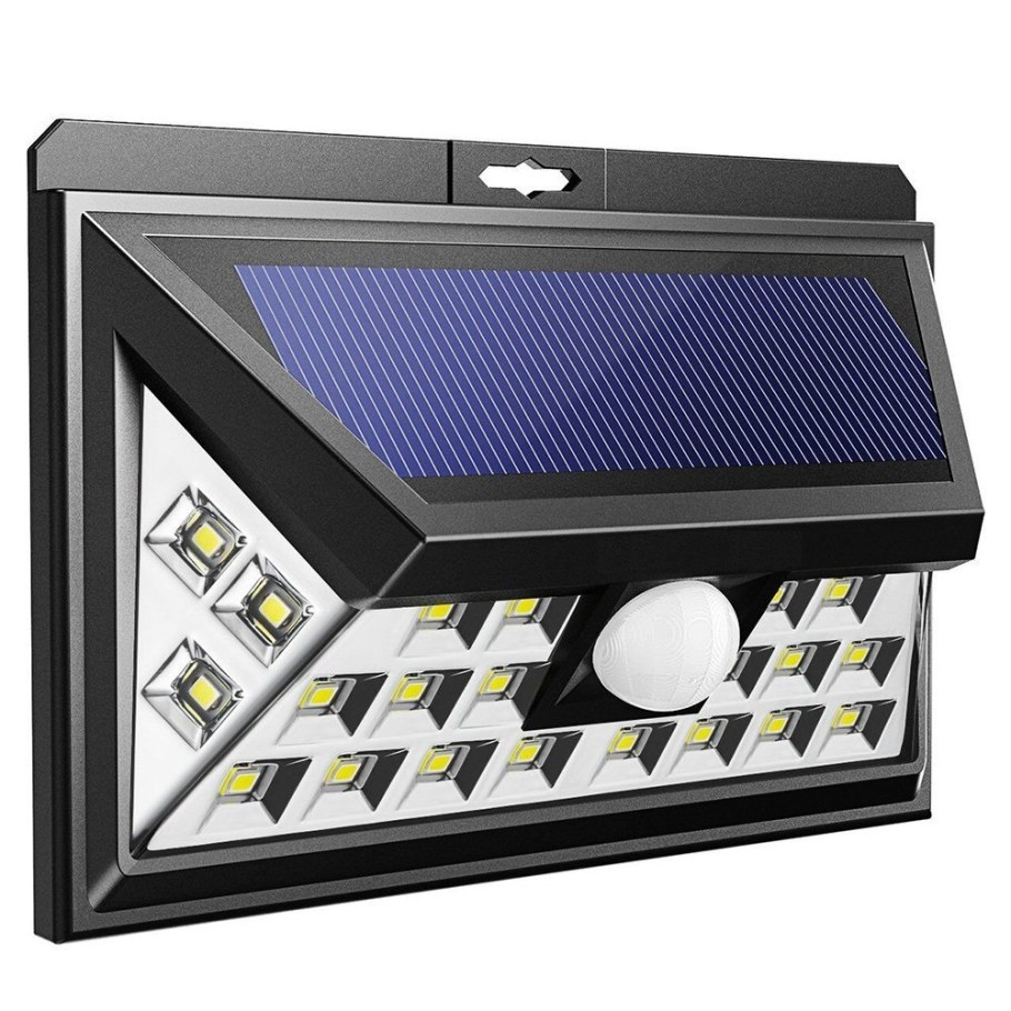 Настенный светильник на солнечной батареи с датчиком движения SMARTBUY