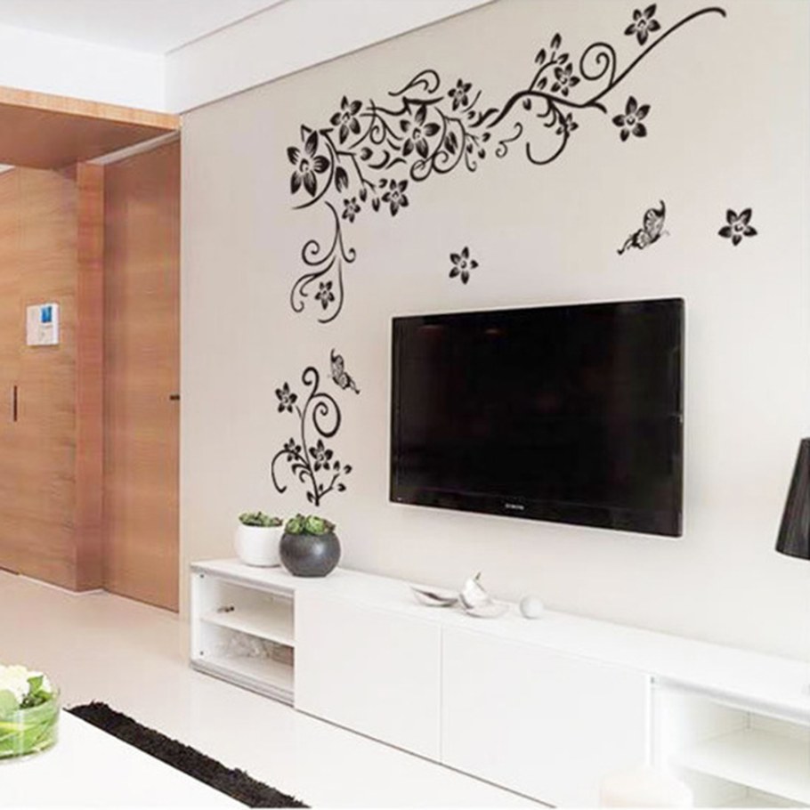 Интерьерные наклейки для гостиной