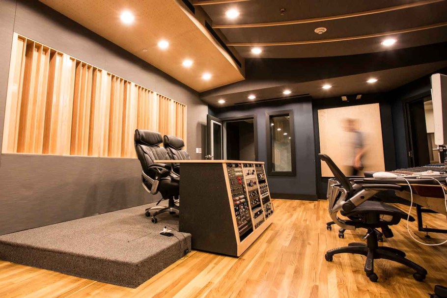 Отделка музыкальной студии