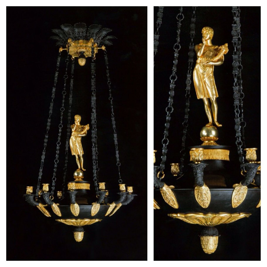 Весы с чашами в стиле Ампир