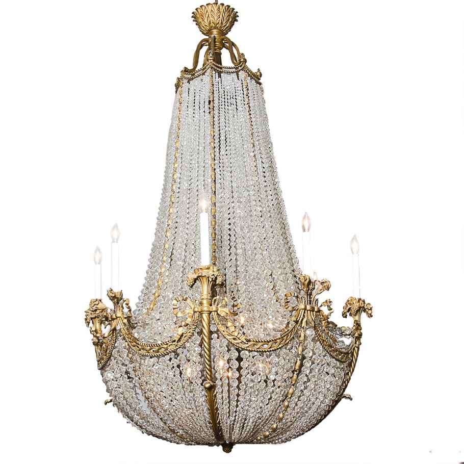 Люстра Ампир в интерьере