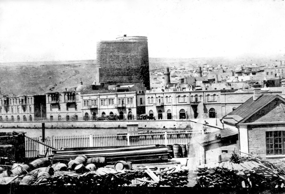 Баку набережная 1870 год