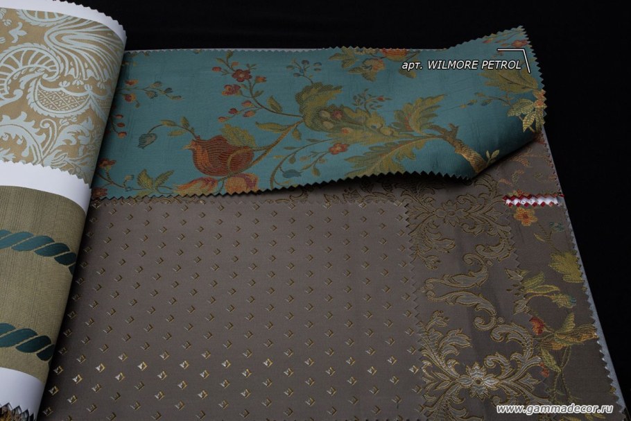 Wilmore Petrol ткань