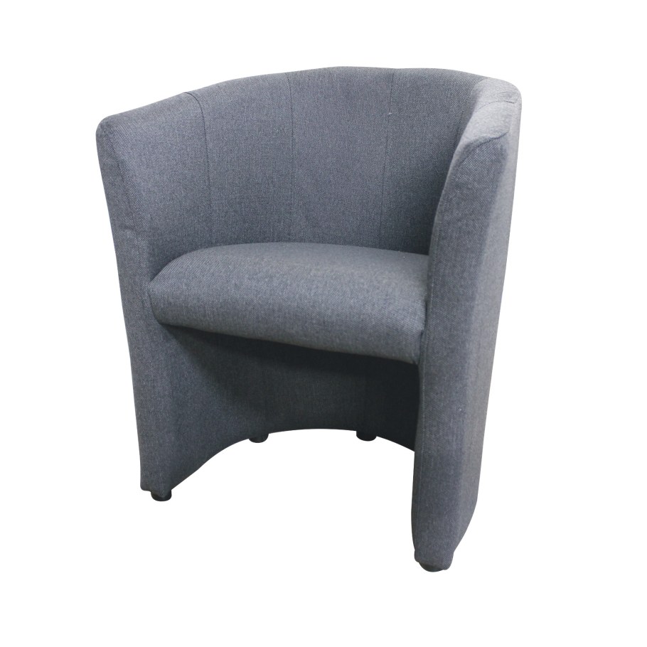 Кресло темно серое