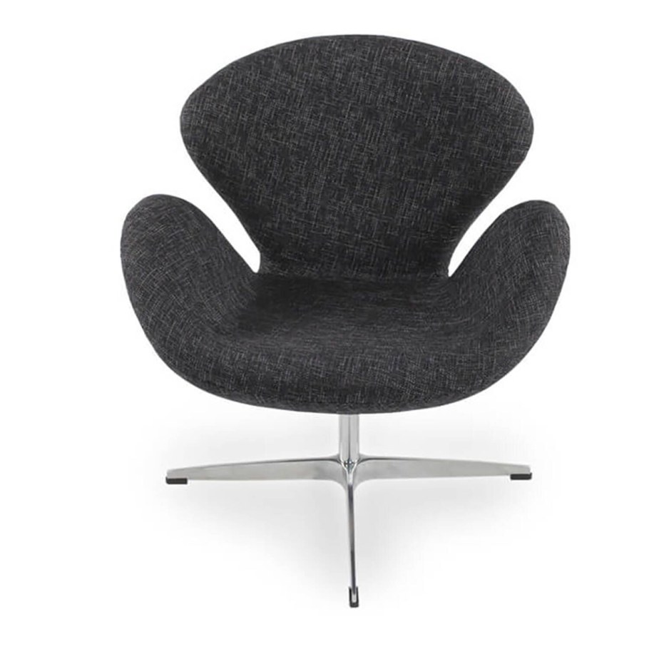 Кресло Swan Chair серый