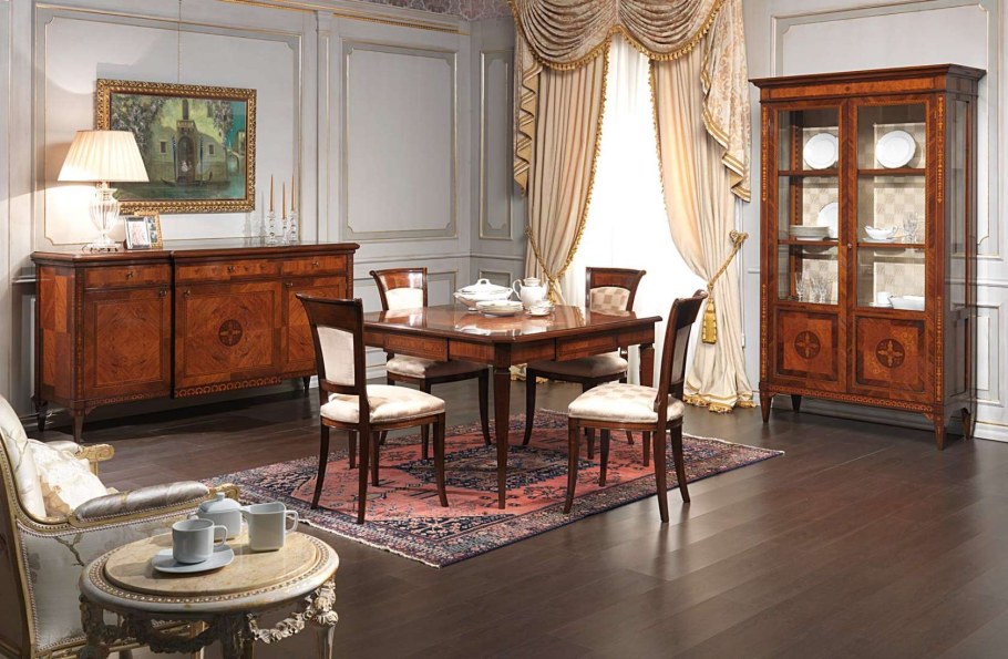 Мебель для столовой в классическом стиле