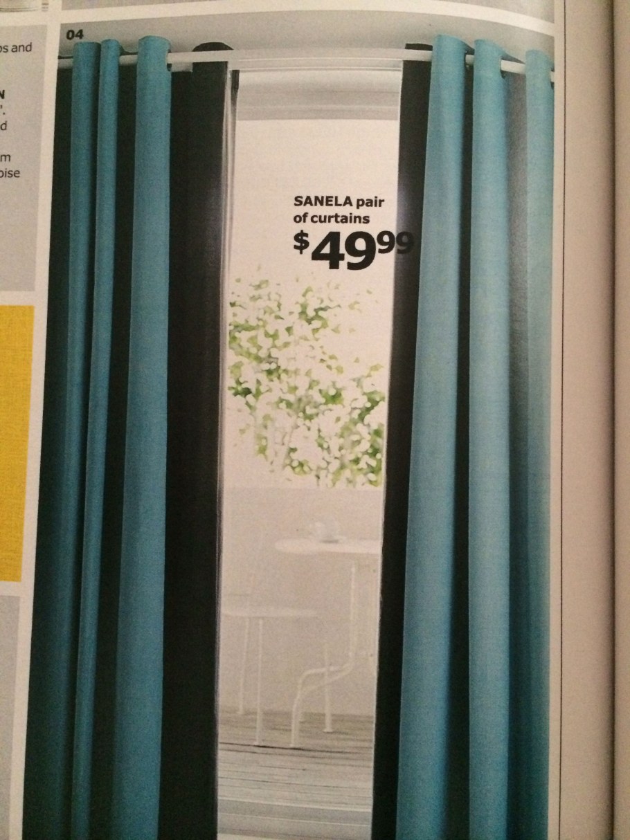 Шторы МАЙГУЛЛ икеа в интерьере