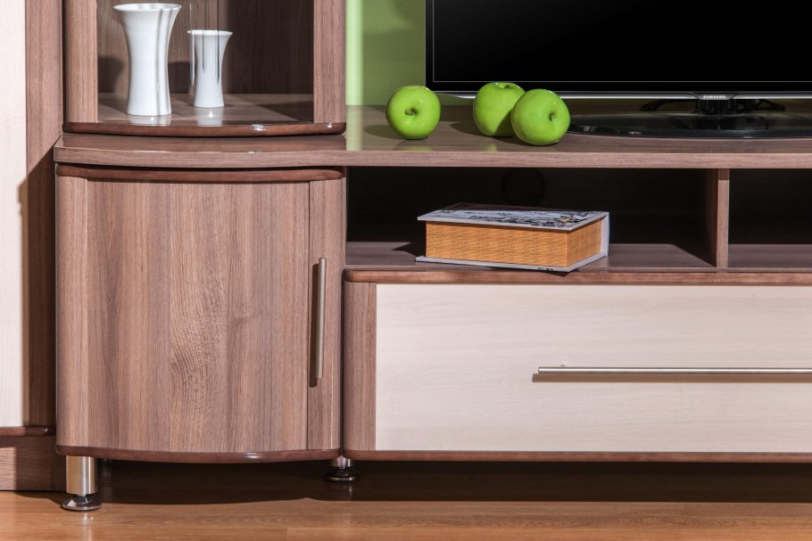 Гостиная новелла 68 дуб Шамони/глянец