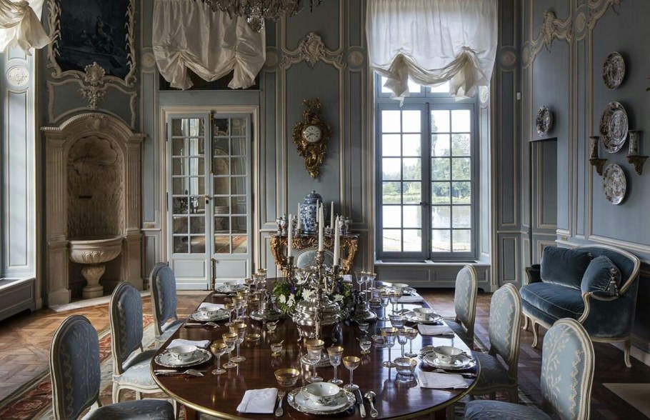 Chateau de Villette Франция интерьер