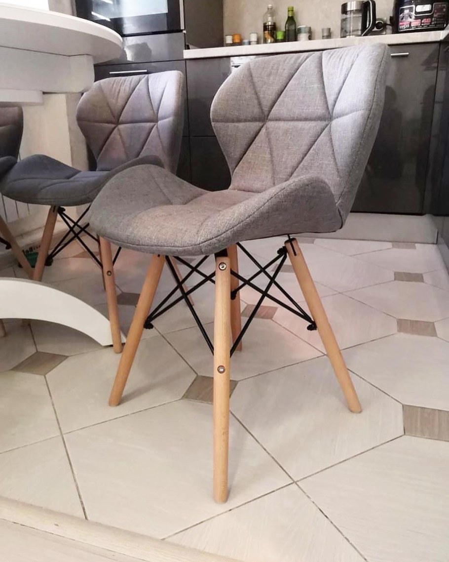 Стул n-42 perfecto светло-серая ткань