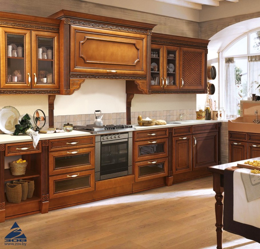 Кухни Зов из массива дуба т760