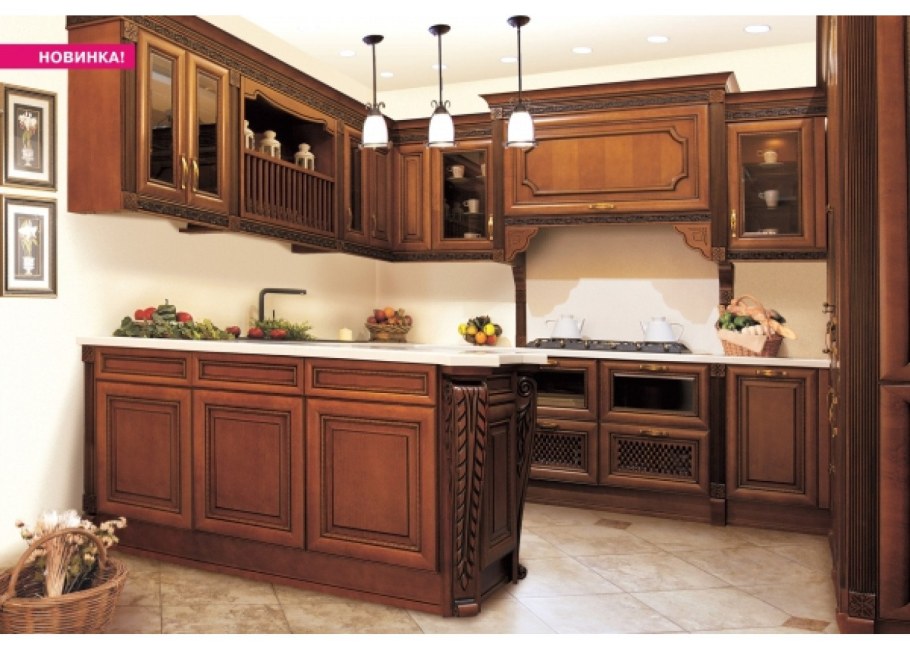 Кухни Зов массив ясеня