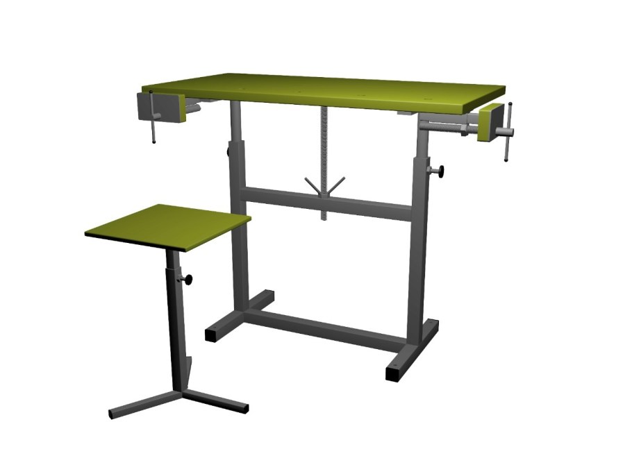 Верстак столярный школьный вст-3рс