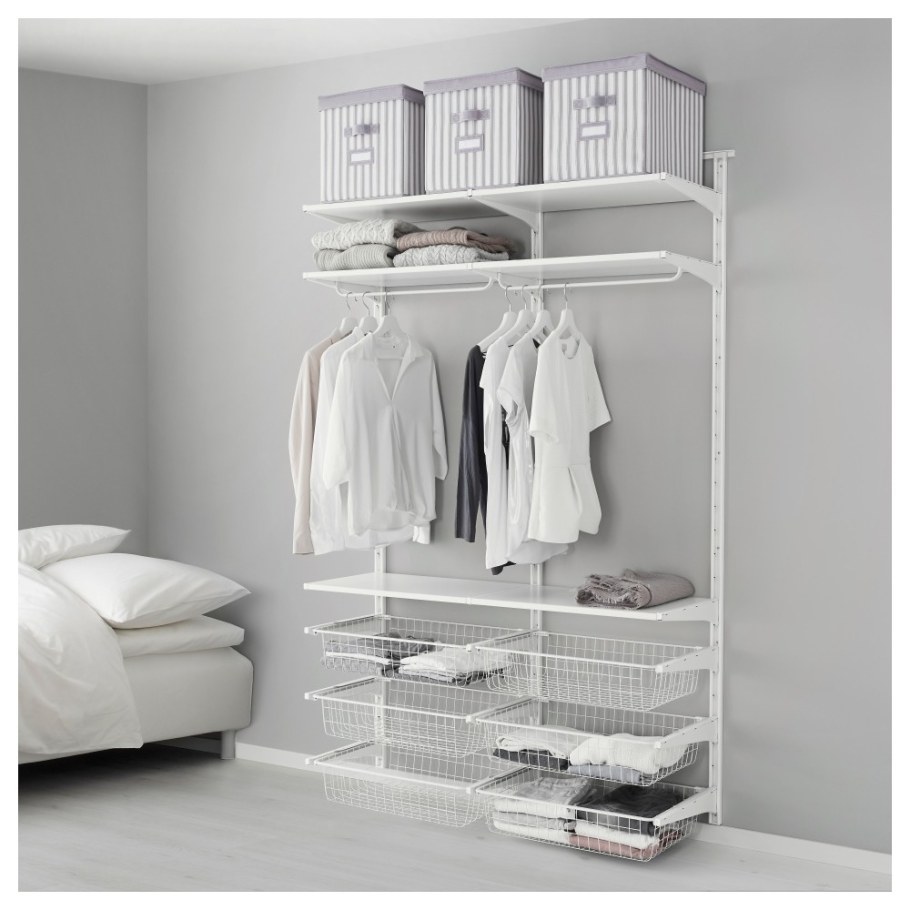 Гардеробная система АЛЬГОТ икеа