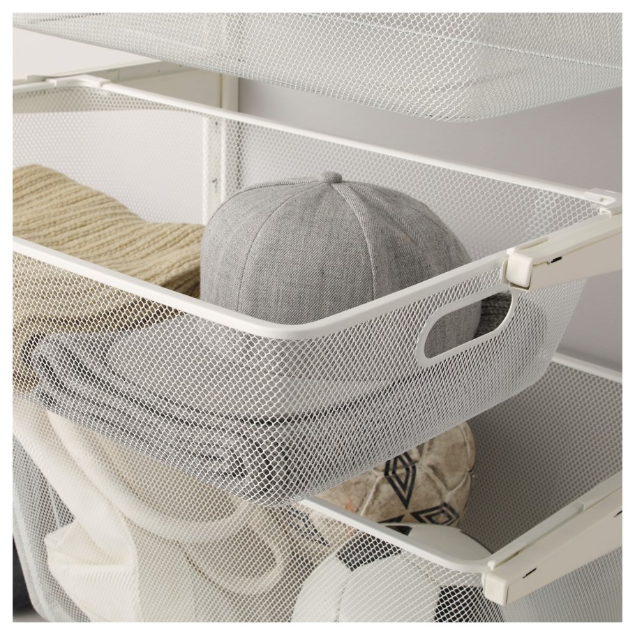 Икеа АЛЬГОТ сетчатая корзина