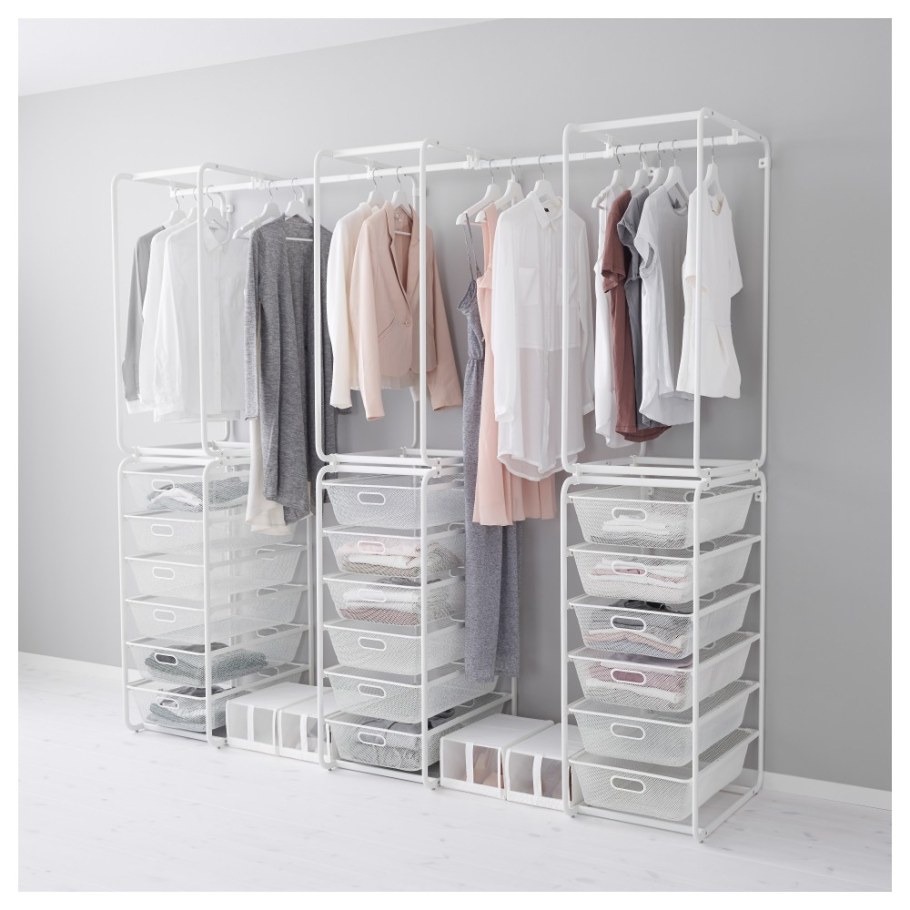 Гардероб икеа АЛЬГОТ