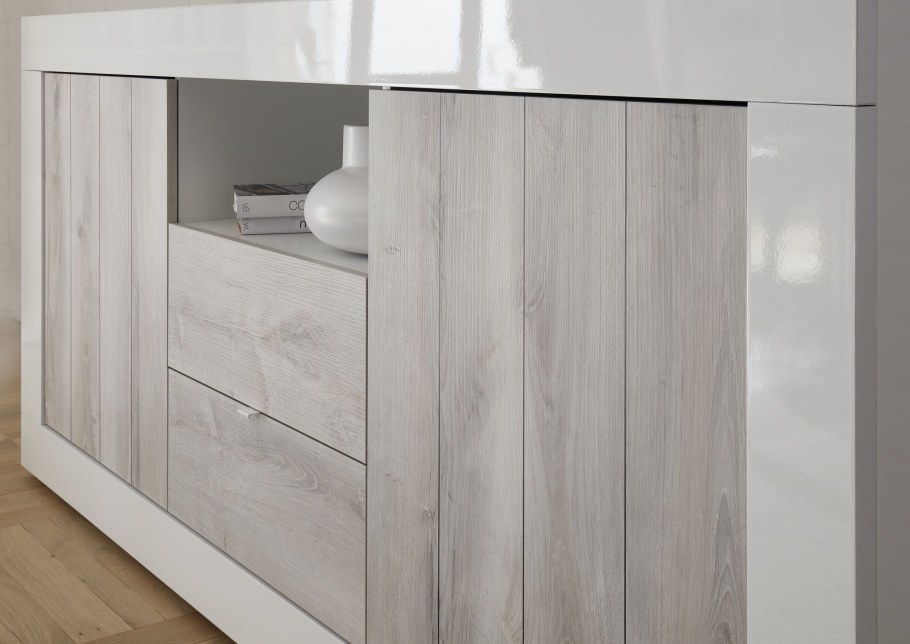 Комод Орландо - Ремо / белый глянец