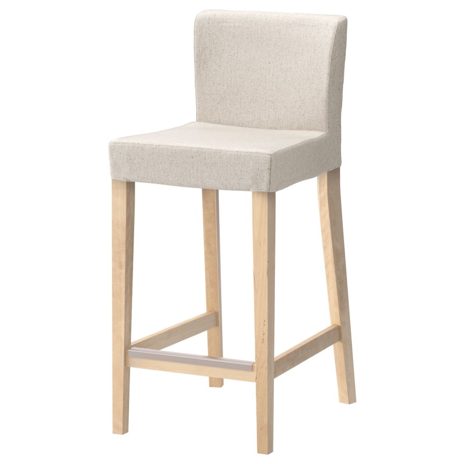 Барный стул икеа белый