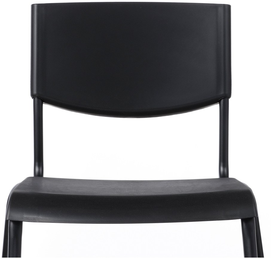 Стиг, стул барный, черный, серебристый, 63 см