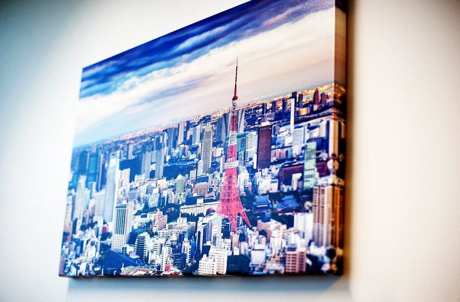 Печать на холсте