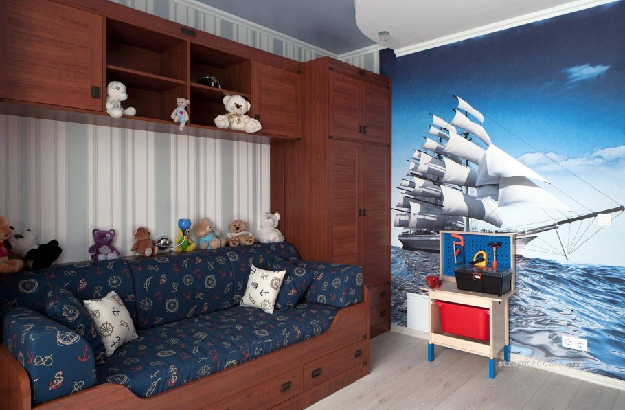 Подростковая мебель в морском стиле