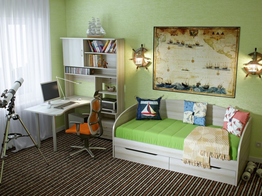 Кровать юношеская Эльба