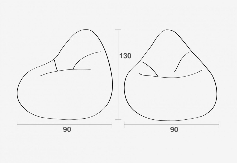 Кресло-мешок Вентал стандарт