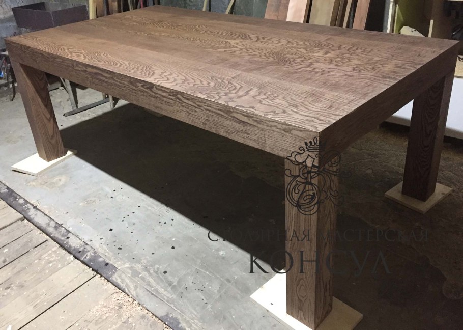 Стол из ясеня обеденный