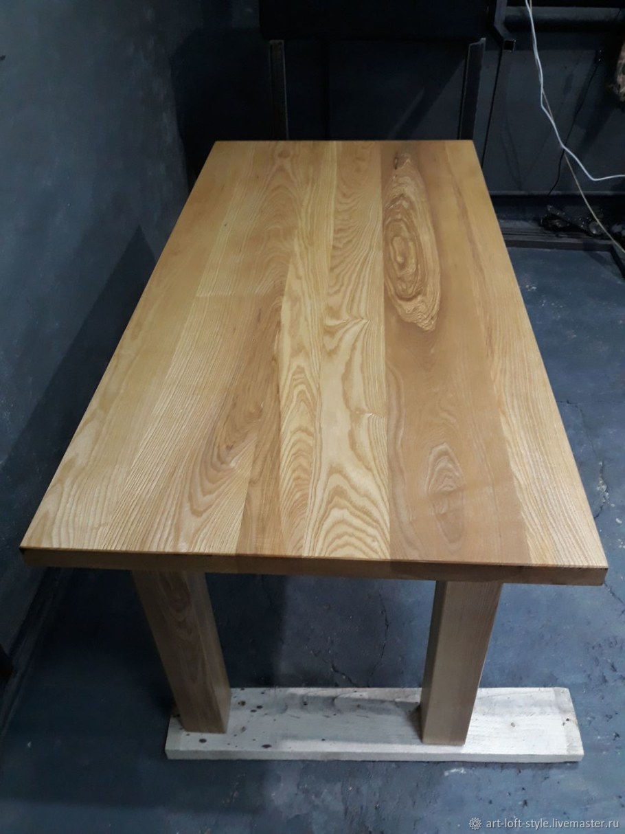 Столы лофт массив ясень