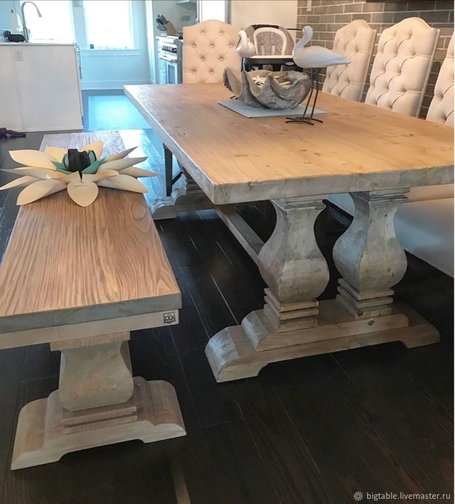 Стол обеденный de Eekhoorn largo Dining Table из массива дуба артикул: IMR — 458628