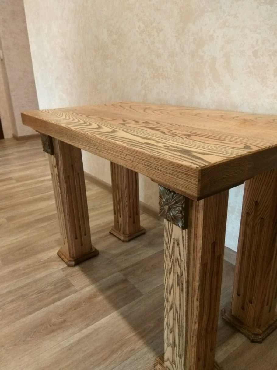 Стол из массива ясеня