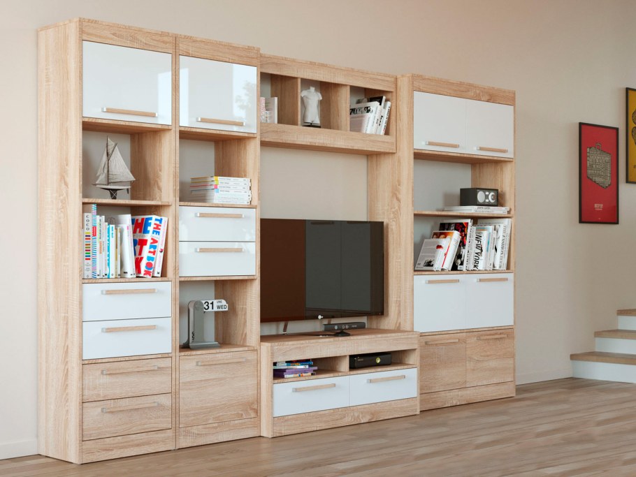 Стеллаж Оксфорд Лайт