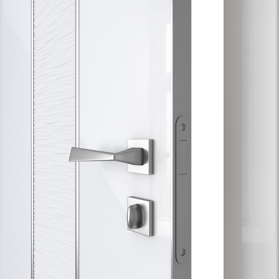 Дверь 500 Герда белый глянец