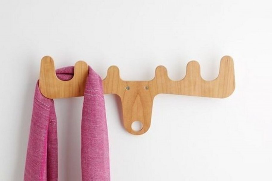 Крючки для вешалки из фанеры