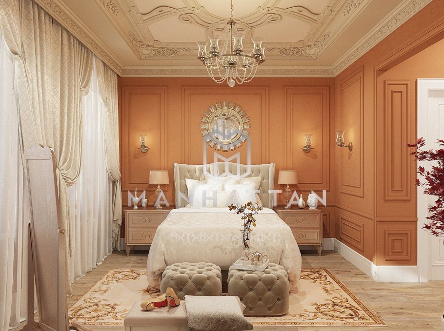 Спальня в стиле Ампир