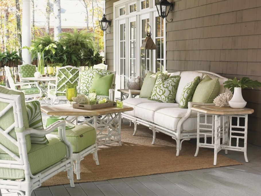 Мебель для террасы белая