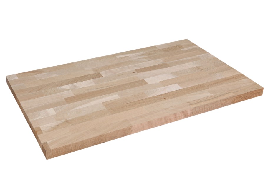 Мебельный щит дуб 40 мм сращенный