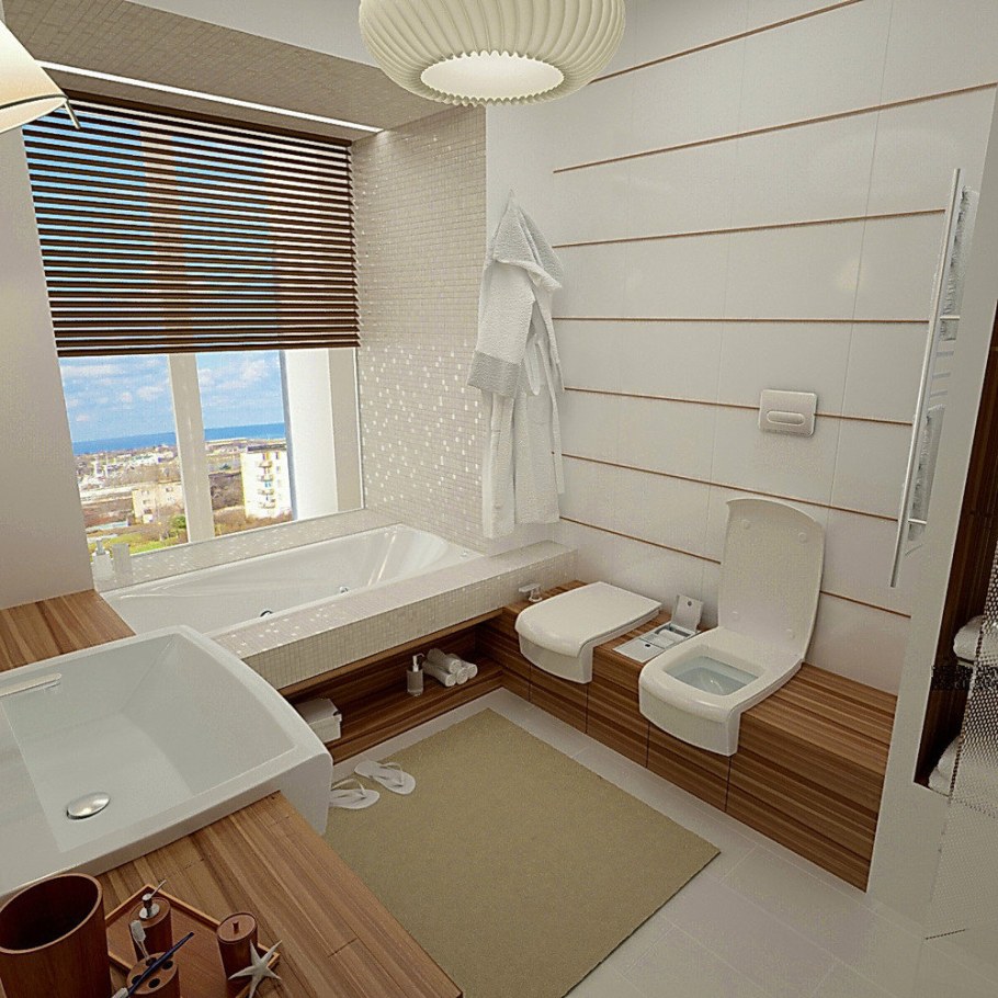 Ванная комната совмещенная