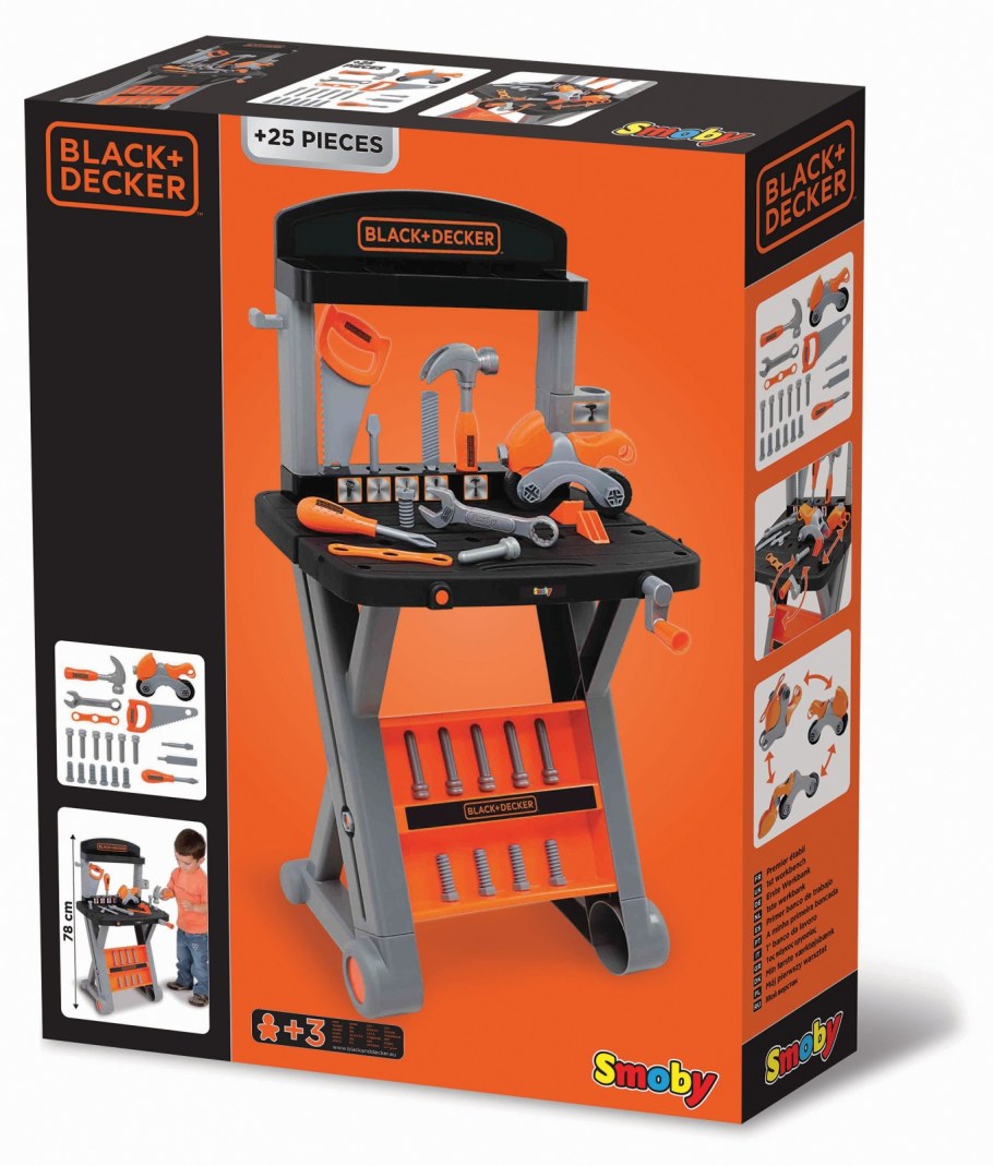 Детский верстак Black Decker