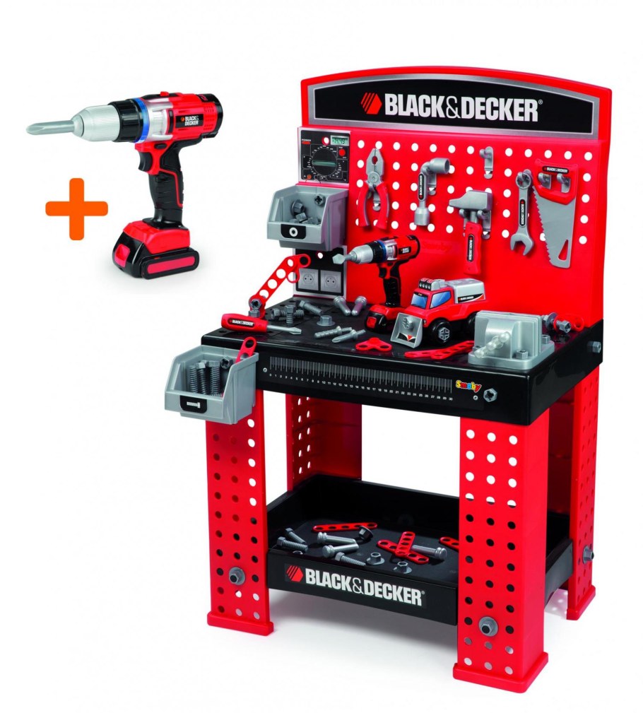 Верстак Smoby Black and Decker со звуком