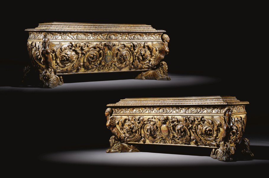 Итальянская мебель Барокко 16 века