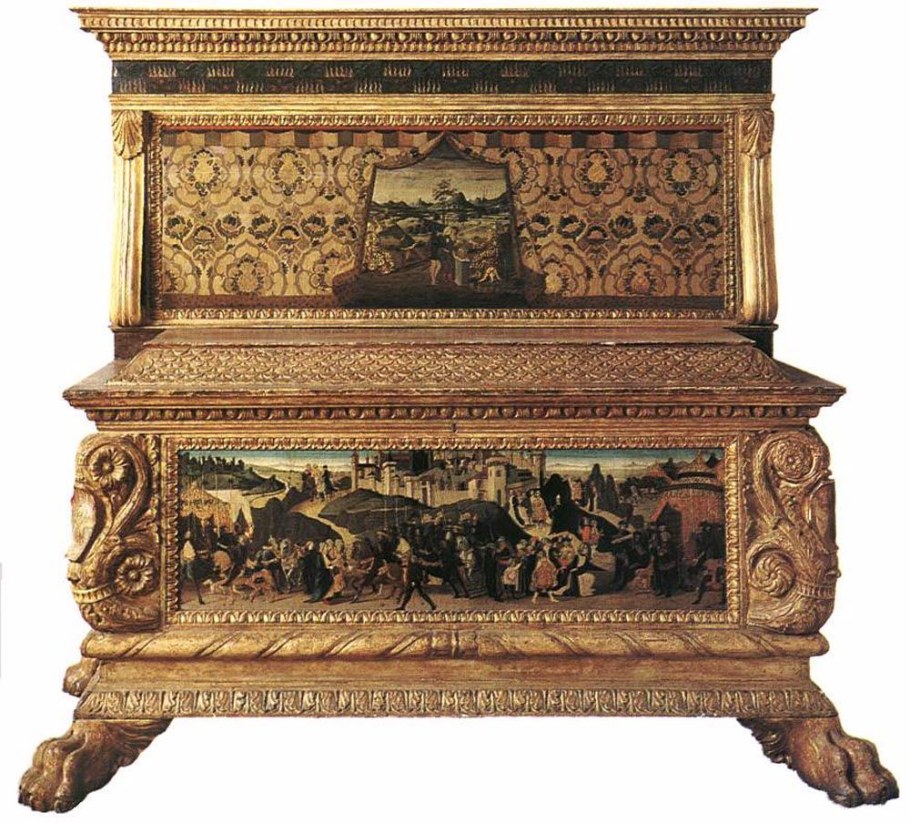 Сундук кассоне Возрождение