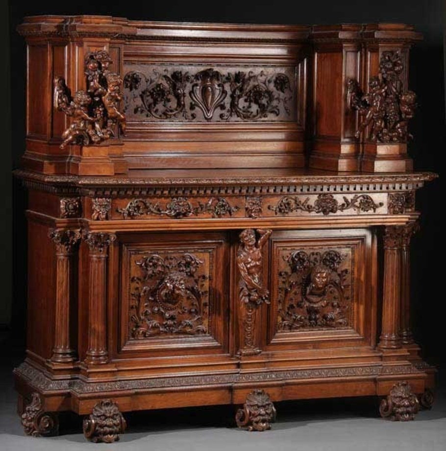 Carved Renaissance Cabinet