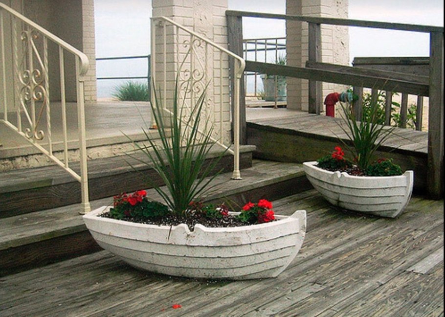 Сад в морском стиле