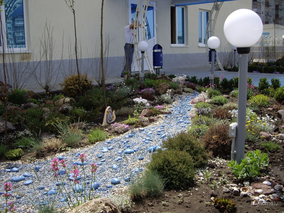 Сад в морском стиле