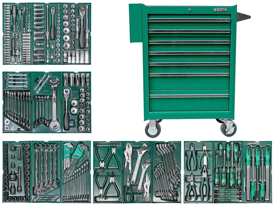 SATA тележка инструментальная 95198a