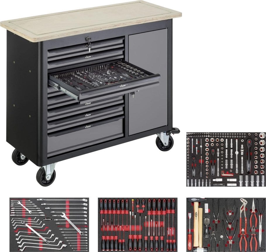 Vigor инструментальная тележка