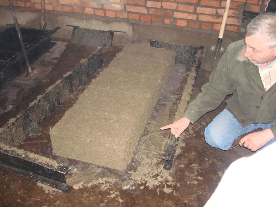 Арболит блок из апилков